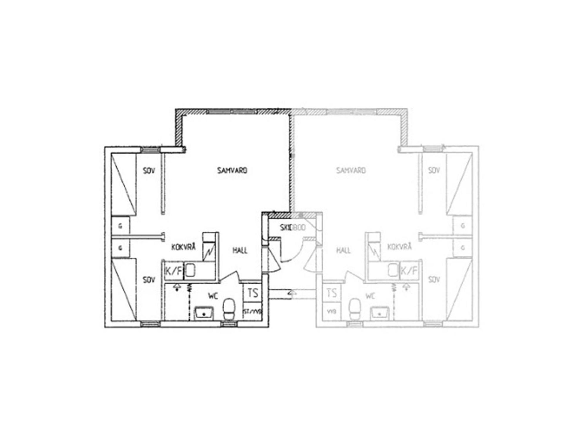 Stoetens Stugor & Laegenheter Chambre photo